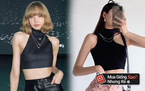 Muốn vừa sexy vừa chất như Lisa thì sắm ngay kiểu áo này đi chị em, giá chỉ từ 70k rẻ quá là rẻ