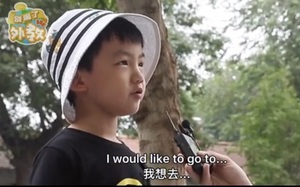Khách Tây bắt chuyện Tiếng Anh, ai ngờ gặp trúng thần đồng Việt Nam, kinh ngạc trước màn đối đáp của cậu bé 7 tuổi