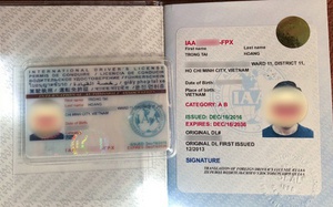 Từ hôm nay, người dân có thể đăng ký đổi giấy phép lái xe quốc tế ngay tại nhà