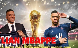 Tuổi 23 của cầu thủ triệu phú Kylian Mbappe:  Cầu thủ được trả lương cao nhất FIFA World Cup 2022, vượt mặt cả Messi lẫn Ronaldo, chi bộn tiền cho đam mê xe cộ, sưu tập giày hàng hiệu
