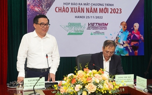 Giải bán Marathon Quốc tế Việt Nam diễn ra vào dịp đầu năm mới 2023
