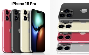 Đây là iPhone 15 Pro: Ngoại hình khác lạ với thiết kế bo cong, màu đỏ đặc biệt ấn tượng!