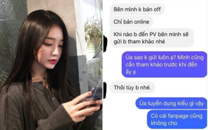 Cô gái xin việc xin fanpage công ty, ai ngờ bị nhà tuyển dụng... đánh trượt trong 3 giây, đọc tin nhắn mà 