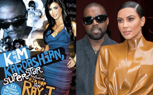 Kim Kardashian bật khóc gọi gấp cho Kanye West vì poster quảng cáo clip nóng thứ 2 với tình cũ bị con trai nhìn thấy