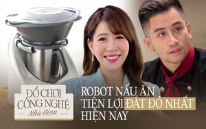 Robot nấu ăn 40 triệu có gì mà Văn Mai Hương, Vũ Dino, MC Diệp Chi thích mê thích mệt?
