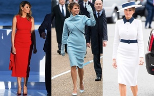 3 chiêu diện váy &quot;chanh sả&quot; của bà Melania Trump, nàng công sở 30+ rất nên học theo để nâng tầm style