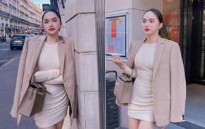 Hoa hậu Hương Giang khoe dáng sành điệu ở Paris, chuẩn bị xuất hiện ở LHP Cannes?
