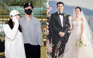 Vợ chồng Hyun Bin được bắt gặp cùng đến bệnh viện, 