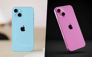 Concept iPhone 14 màu hồng và xanh da trời cực đẹp