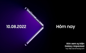Thư mời mang thông điệp mới cho Galaxy Z Flip4 lộ diện, đây sẽ là smartphone thời trang nhất?
