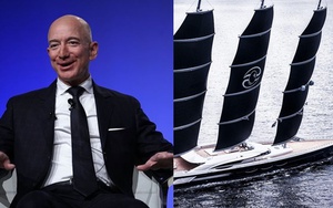 “So găng” hai siêu du thuyền cùng được xây dựng trong vòng bí mật của Jeff Bezos và Steve Jobs