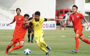 Bị Singapore cầm hoà, U19 Malaysia tự đưa mình vào thế khó