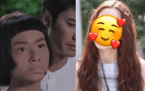Đằng sau tạo hình nữ chính hài hước này lại là mỹ nhân vạn người mê, đa tài còn học giỏi