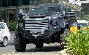 Xe bọc thép Terradyne Gurkha lăn bánh tại Việt Nam: Chống đạn súng trường và lựu đạn, nặng hơn 6 tấn