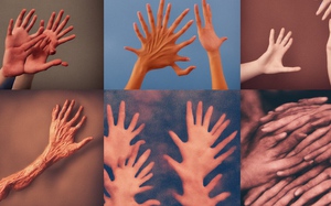 Vì sao AI không thể tái hiện chính xác bàn tay con người?