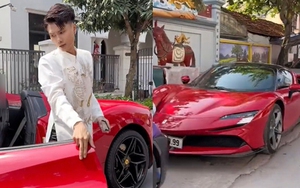 Đám cưới như mơ của Đạt Villa: Chú rể lái Ferrari mui trần đón dâu, dàn siêu xe trăm tỷ vượt cả nghìn km ra Hà Nội hộ tống