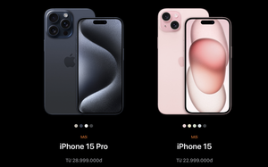 Giá bán chi tiết iPhone 15 series: Đắt nhất gần 50 triệu đồng, rẻ nhất cũng xấp xỉ 2 tháng lương của tôi!