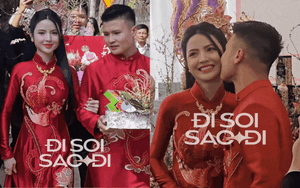 Chu Thanh Huyền ngại ng&ugrave;ng khi được Quang Hải thơm m&aacute; giữa đ&aacute;m hỏi, netizen th&iacute;ch th&uacute; chứng kiến lần đầu ti&ecirc;n đặc biệt