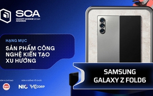 Galaxy Z Fold6 giành giải thưởng Sản phẩm Kiến tạo Xu hướng, khẳng định vị thế dẫn đầu đổi mới sáng tạo