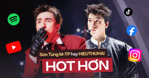 Sơn Tùng M-TP và HIEUTHUHAI, ai hot hơn?