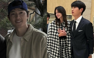 Lộ thông tin về màn xuất hiện của gia đình Song Joong Ki: Vợ Tây “bắn” tiếng Hàn, nhan sắc quý tử chiếm spotlight