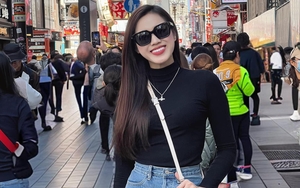 Hoa hậu Đỗ Hà khoe thêm ảnh du lịch Nhật Bản, nói 1 câu rõ thái độ giữa nghi vấn hẹn hò thiếu gia