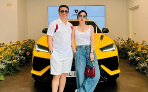 Đoàn Di Băng được chồng tặng Lamborghini Urus hơn 16 tỷ, màn nhận xe gây sốc!