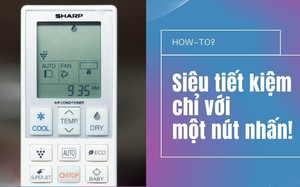 Cách sử dụng điều hoà tiết kiệm điện đến 50% chỉ với 1 nút nhấn