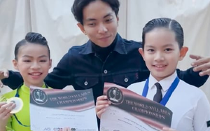 Con trai Khánh Thi - Phan Hiển vô địch giải khiêu vũ thể thao lần thứ hai