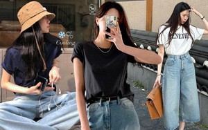 10 công thức áo thun và quần jeans cứ mặc là trẻ trung, sành điệu miễn bàn