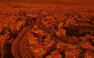 Thủ đô một quốc gia bất ngờ chuyển sang màu đỏ cam như trong phim viễn tưởng: Điều gì phía sau hiện tượng kỳ thú này?