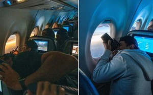 Chuyến bay lịch sử của Delta Airlines: Hàng trăm hành khách nín thở xem nhật thực trăm năm có một ở độ cao 9000 mét