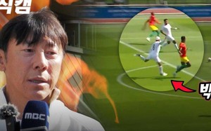 HLV Shin Tae-yong ức phát khóc, gọi trọng tài FIFA là trò hề