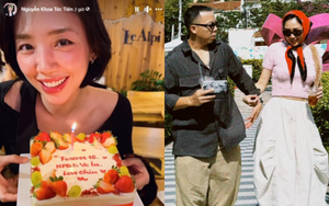 Touliver tổ chức sinh nhật lãng mạn cho vợ, Tóc Tiên tặng lại "quà" khiến cả hai bị trúng thực