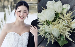 Midu dùng hoa cưới đắt đỏ, có ý nghĩa đặc biệt trong lễ cưới riêng tư với chồng doanh nhân tại Đà Lạt