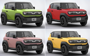 Ngắm trọn 9 màu sắc của VinFast VF 3: Chiếc xe điện giá chỉ 235 triệu, vừa ra mắt đã 