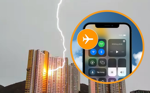 Điện thoại bật chế độ máy bay nhưng vẫn dùng wifi có thể chống sét đánh được không?