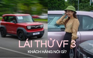 Vừa bàn giao, xe VinFast VF 3 chạy “bon trên những dặm đường”, khách hàng nhận xét như thế nào?