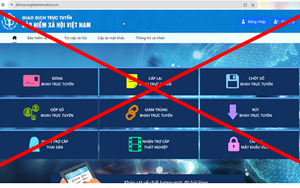 BHXH Việt Nam chỉ những dấu hiệu nhận diện website mạo danh, lừa đảo