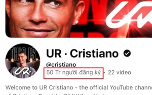 Đỉnh miễn bàn: Ronaldo chính thức đạt 50 triệu lượt theo dõi trên YouTube chỉ sau 6 ngày, gần 1 tỷ lượt theo dõi trên các MXH