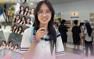CLIP Đông nghịt học sinh cấp 2, cấp 3 kéo đến tiệm photobooth sau giờ học: “Người không chụp, không hiểu được đâu”