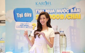 Hoa hậu Đỗ Thị Hà, người mẫu Trần Quang Đại nô nức đi bán chai nước bẩn giá trị… 200 nghìn