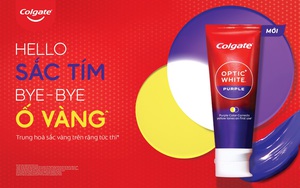 Colgate ra mắt kem đánh răng: Colgate Optic White Purple