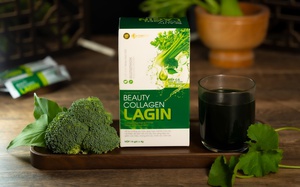 Beauty Collagen Lagin kết hợp rau xanh - Giúp detox cơ thể, làm đẹp da