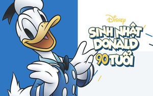 Chúc mừng sinh nhật thứ 90 của Vịt Donald - người bạn thân của Chuột Mickey!
