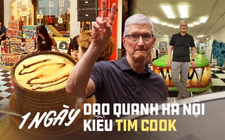 Một ngày khám phá Hà Nội của CEO Apple: Từ cà phê đến loạt tổ hợp cực xịn, giới trẻ chưa chắc đã sành chỗ chơi như Tim Cook đâu