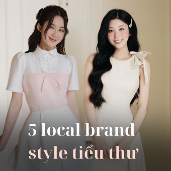 5 local brand Việt nổi bật trên Instagram với phong cách tiểu thư thanh lịch, tinh tế