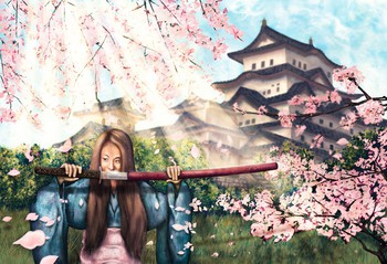 Đâm kiếm vào tim mình để giúp người yêu - câu chuyện tình buồn ẩn sau vẻ tinh khôi của hoa anh đào - Ảnh 2.