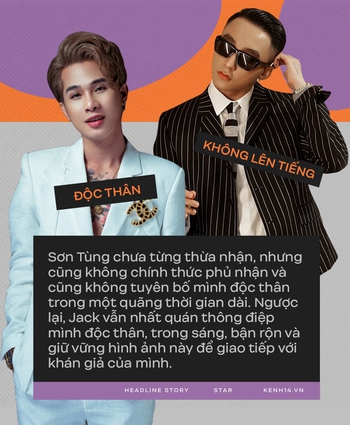 Jack có thể tham khảo “văn mẫu” từ ồn ào tình cảm của Sơn Tùng, Ngô Kiến Huy cho đại địa chấn của sự nghiệp hay không? - Ảnh 3. Jack có thể tham khảo “văn mẫu” từ ồn ào tình cảm của Sơn Tùng, Ngô Kiến Huy cho đại địa chấn của sự nghiệp hay không? - Ảnh 3.
