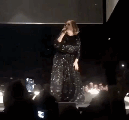 Adele trổ tài twerk trên sân khấu khiến fan cười bò - Ảnh 1.